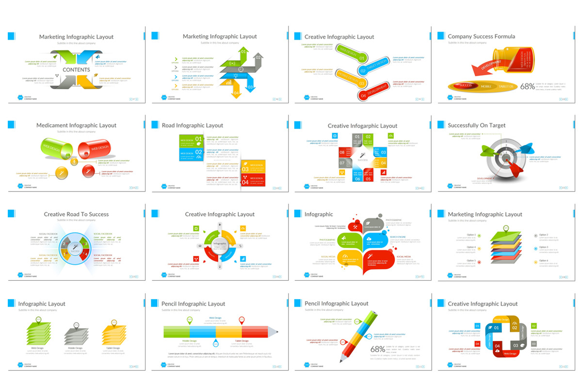 Professional Presentation Template, a Presentation Template by UniqueStudio (Photo 9 of 13)