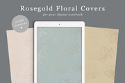 Goodnotes Covers Flowers, a Stationery Template by By Lef Planning (Thumbnail 1 of 3)