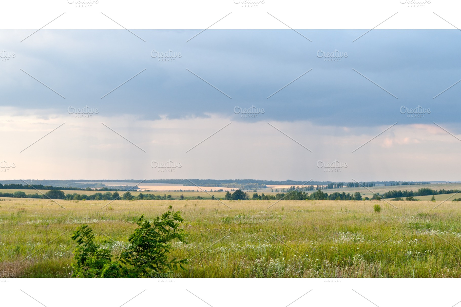 Distant rain, a Nature Photo by Leonid Andronov