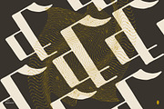 Blackwork Font, a Blackletter Font by Nomad Visuals (Thumbnail 9 of 11)