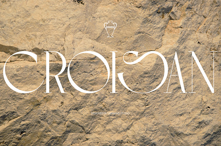 CROISAN Elegant Font, a Serif Font by Hishand Studio
