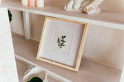 Square Mockup on Shelf Natural tones, a Print Template by HeraclesVisuals (Thumbnail 2 of 2)