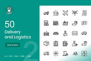 Delivery & Logistics Icons, an Icon by IconBunny (Thumbnail 1 of 2)