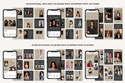 Hairstylist Instagram Template, a Social Media Template by Kalubuak (Thumbnail 4 of 10)