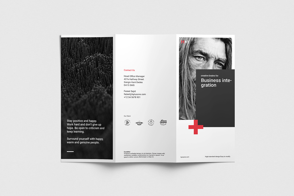 Business Trifold Brochure, a Brochure Template by BOXKAYU (Photo 6 of 6)