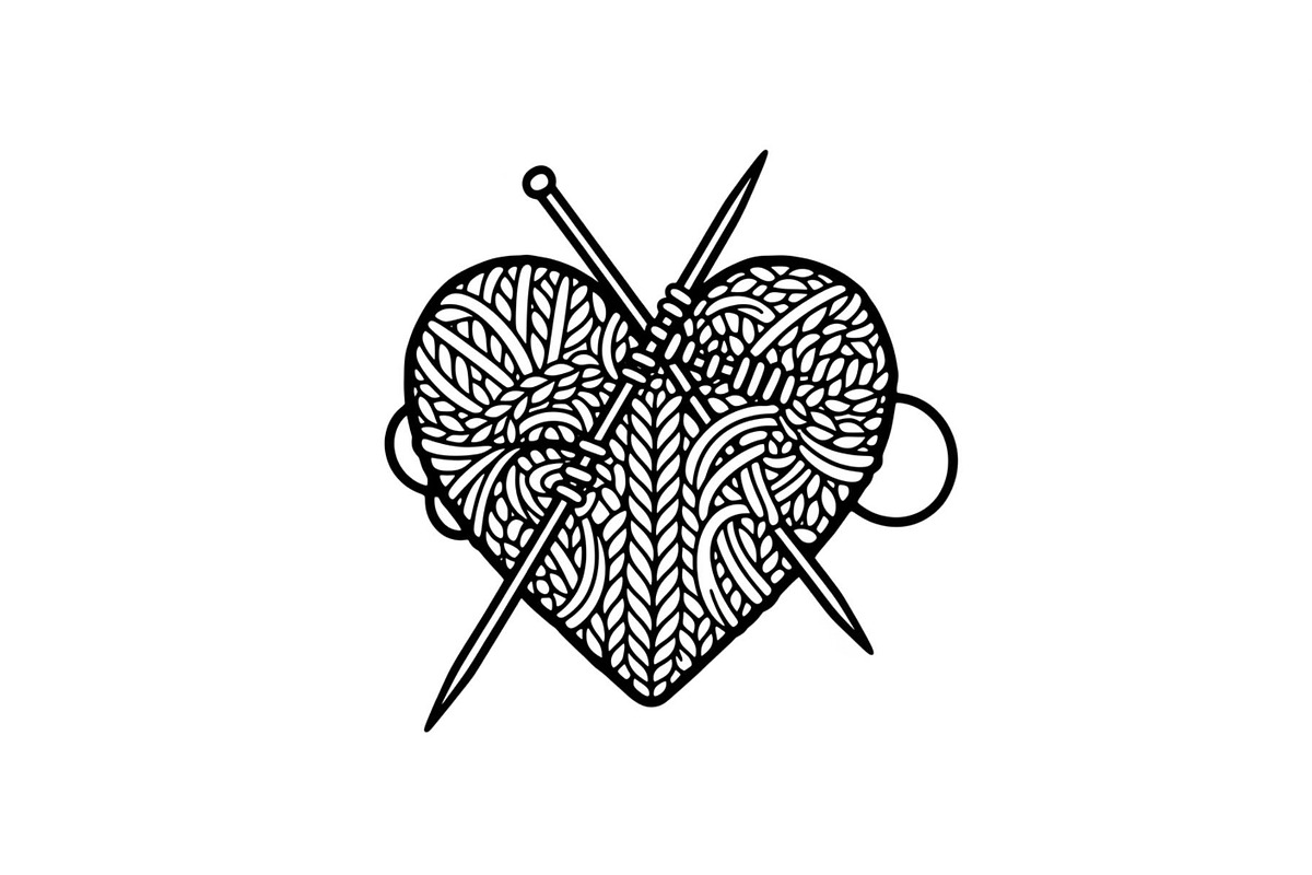 Knitted Heart Love Vector Bundle, an Illustration by Designs_River (Photo 52 of 53)