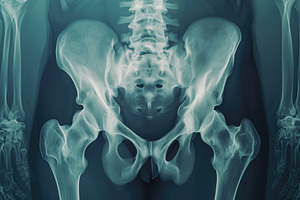 A detailed x-ray image of a human sk, a Photo by Iftikhar Alam
