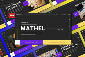 MATHEL Powerpoint Template