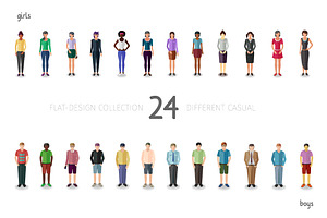 Casual people collection