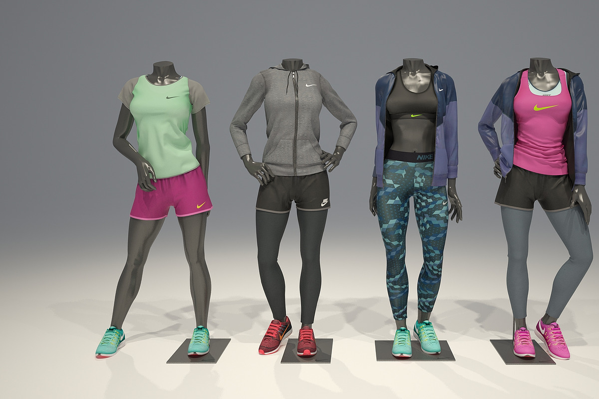 Female mannequin pack 2, a Characters & Person 3D Model by mrGarret (Photo 3 of 13)