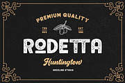 Rodetta - Handdrawn Font, a Sans Serif Font by Grezline Studio (Thumbnail 1 of 8)