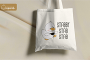 Cute Duck Funny Witty Quotes Meme 2, a Stationery Template by creationsbyapuruh (Thumbnail 4 of 7)