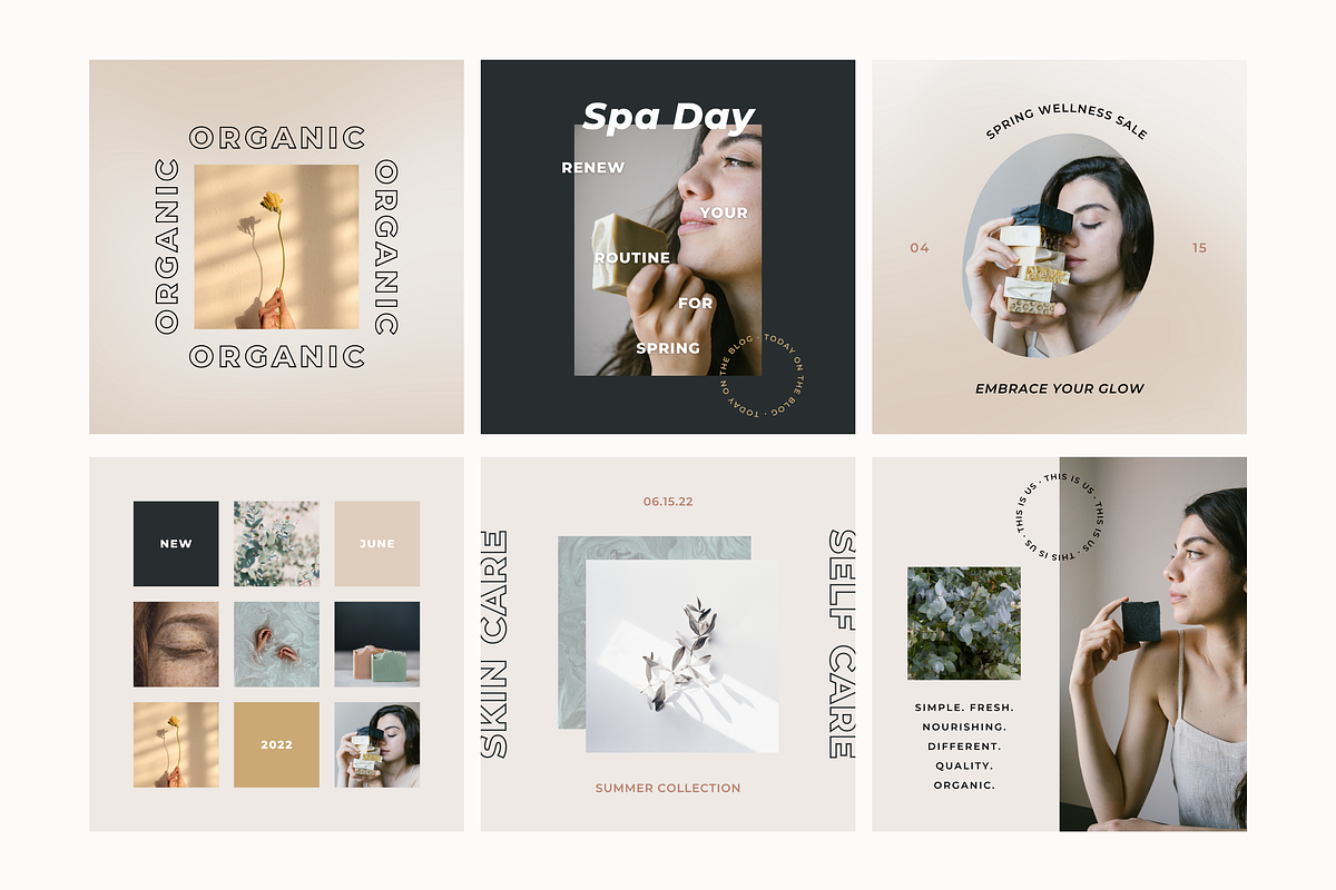 150 Canva Instagram Templates, a Social Media Template by Erin Cassidy (Photo 10 of 27)
