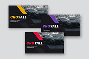 Croyale Luxury Car Rental Powerpoint, a Presentation Template by kerismaker (Thumbnail 2 of 10)