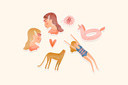 Vacay Bundle, an Animal Illustration by Annie Konst (Thumbnail 15 of 25)