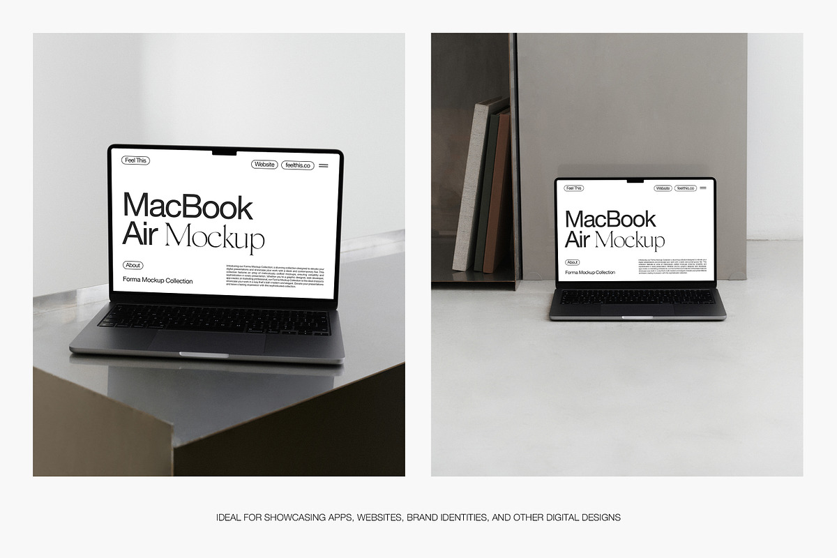 MacBook Air Mockups PSD, a Mac Mockup by Feel This (Photo 5 of 6)