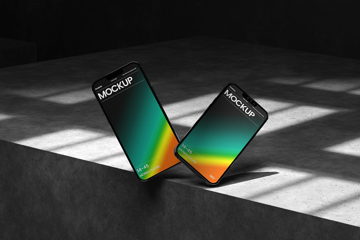 10 PSD Concret Iphone Mockup, an iPhone Mockup by East Gallery (Photo 2 of 10)