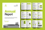 Company Annual Report, a Brochure Template by ContestDesign (Thumbnail 1 of 4)