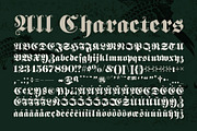 CS Denisa – Blackletter Font, a Blackletter Font by Craft Supply Co. (Thumbnail 8 of 8)