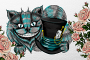 Alice in Wonderland. Png & Psd, an Animal Illustration by Kseniia (Thumbnail 7 of 7)