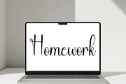 Digital Smart, a Handwritten Font by InermediaSTUDIO (Thumbnail 4 of 8)