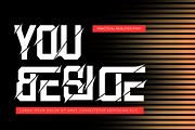PRACTICAL REALITIES - CYBERPUNK FONT, a Sans Serif Font by 177Studio (Thumbnail 4 of 8)