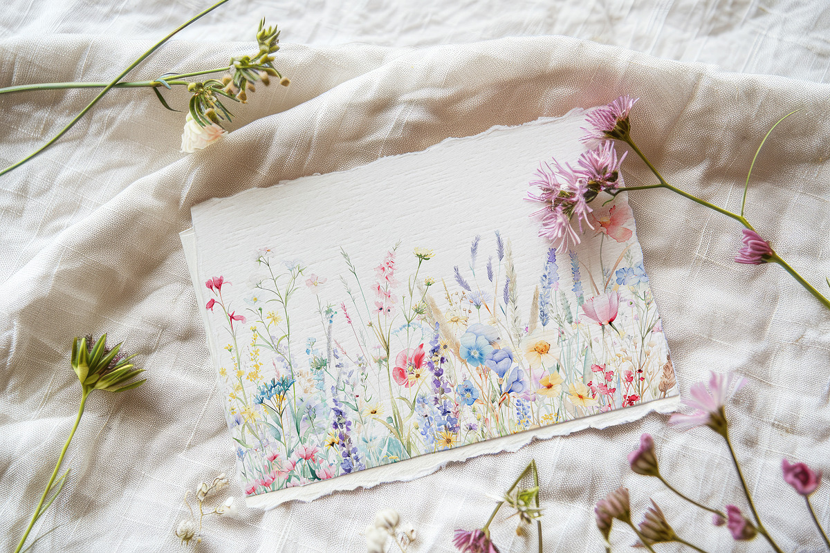 New! Wild Flowers Edition, a Seasonal Illustration by Isabelle Salem (Photo 78 of 155)