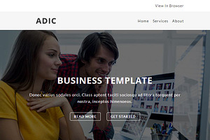 Adic - Responsive Email Template