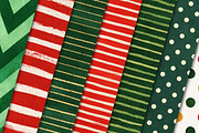 Christmas Digital Paper Pack, a Pattern Graphic by Black Bird Studio (Thumbnail 2 of 6)