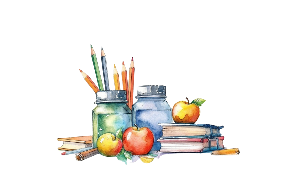 Back to school clipart PNG,JPG,SVG,, a Graphic by Milano Creative (Photo 4 of 5)