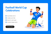 70 Animated Football World Cup, a Sport Illustration by Creative Stall (Thumbnail 1 of 4)