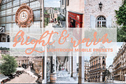 Bright Warm Lightroom Mobile Presets, an Action Add-On by in between details (Thumbnail 1 of 8)