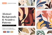 Abstract Backgrounds & Patterns, a Decorative Illustration by Kotulska (Thumbnail 1 of 9)