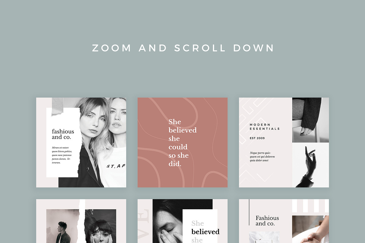 Mataura - Social Media Pack, a Social Media Template by Crevo Studio (Photo 7 of 11)