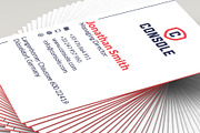 Modern Blue Business Card, a Business Card Template by Marvel (Thumbnail 4 of 4)