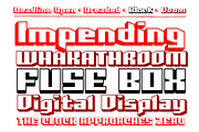 Deadline - heavy 3D block font, a Font by Comicraft Fonts (Thumbnail 3 of 6)