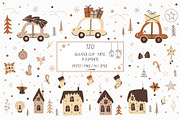 Magic Winter Bundle, a Seasonal Illustration by roskque (Thumbnail 14 of 24)