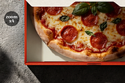 Pizza Box Mockup, a Cups & Container Mockup by PopotLane (Thumbnail 4 of 4)