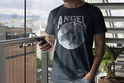 T-shirt Mockups Urban Edition, a Shirt Mockup by Fields (Thumbnail 21 of 25)
