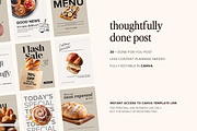 Minimalist Bakery Instagram Template, a Templates & Theme by Pawprints Canvas Co. (Thumbnail 2 of 7)