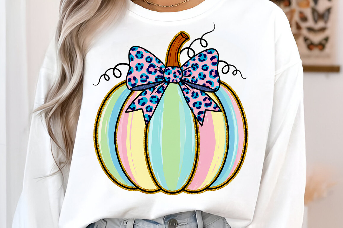 Brushstroke Coquette Pumpkin Fall PN, an Illustration by Libby Wishes (Photo 6 of 6)