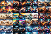 274 Cars Midjourney Prompts, a Transportation Illustration by iHemalaya (Thumbnail 6 of 6)