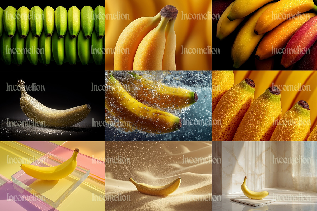 35 Editorial Banana Stock Photos, a Food Illustration by Incomelion (Photo 3 of 13)