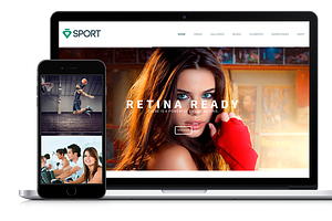 Sport Team & Athlete WordPress Theme