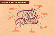 CalligraFUN Brushes For Procreate, a Brush Add-On by Lettering Daily (Thumbnail 8 of 19)
