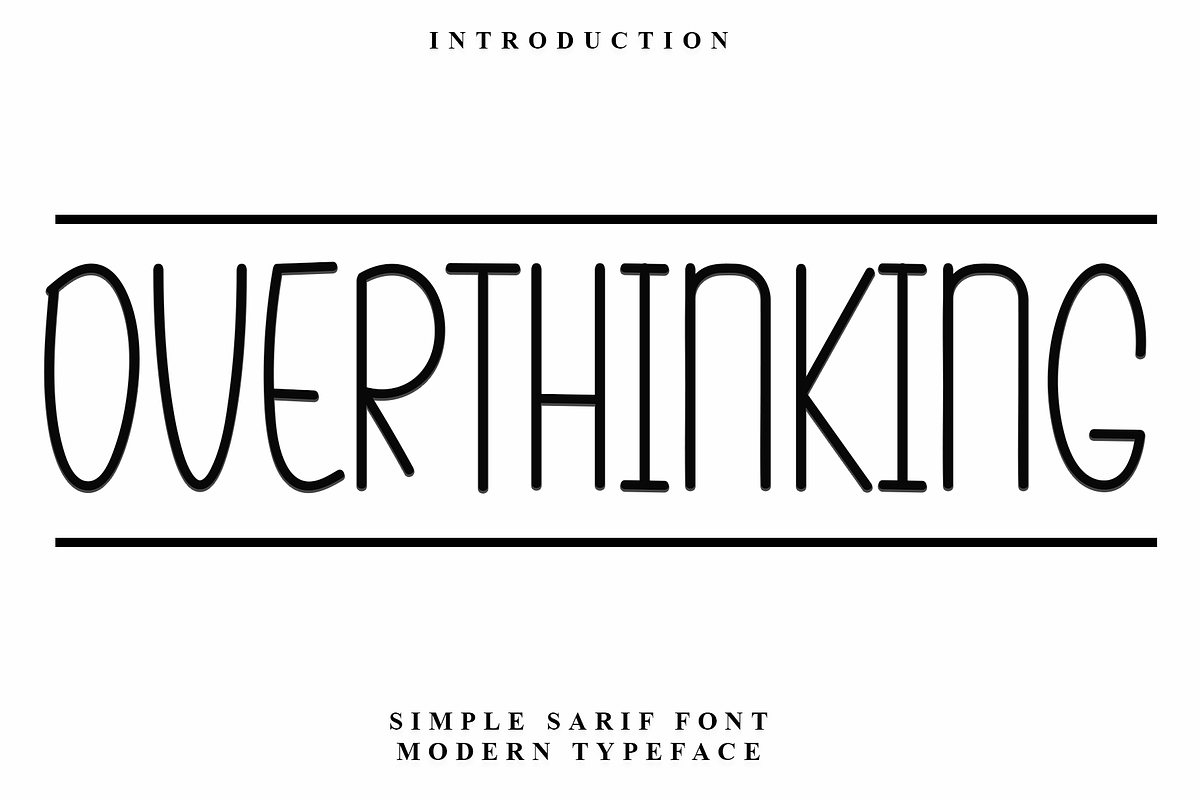 Overthinking, a Handwritten Font by FreshTypeINK (Photo 1 of 8)
