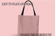 Woven Tote Mockup Bundle - Template, a Mockup by VisualGrid (Thumbnail 5 of 6)