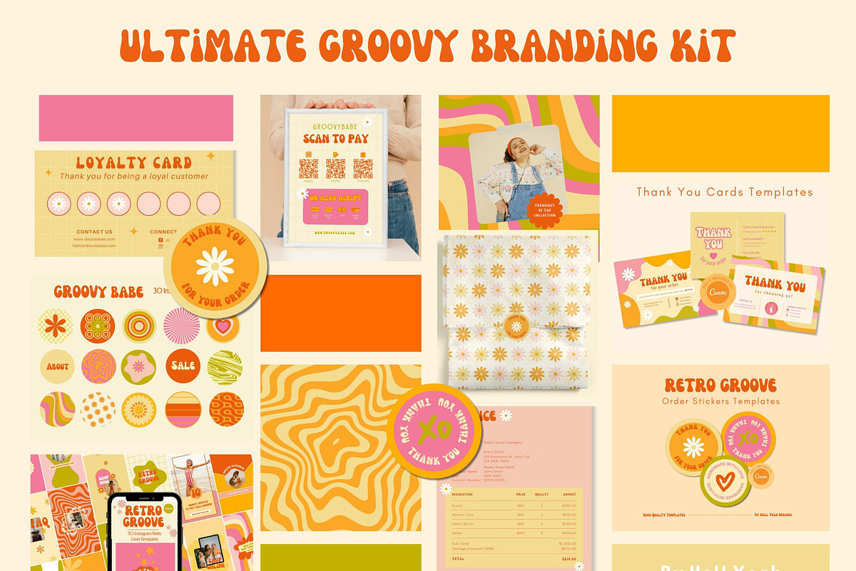 Ultimate Branding Kit Canva Template, a Branding & Logo Template by Hell Yeah Designs (Photo 2 of 8)