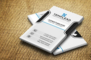 Corporate Business Card CM089, a Business Card Template by annozio (Thumbnail 3 of 4)