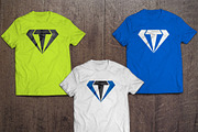 VT or T diamond logo + (16  colors), a Branding & Logo Template by Piro Concept (Thumbnail 4 of 6)